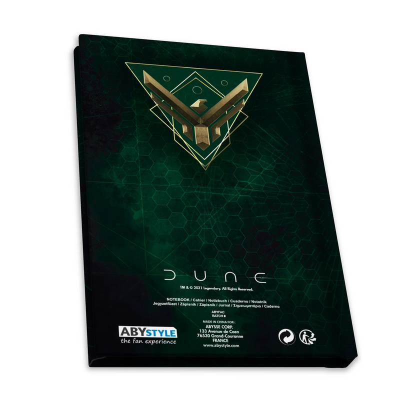 DUNE HARDCOVER NOTEBOOK ATREIDES