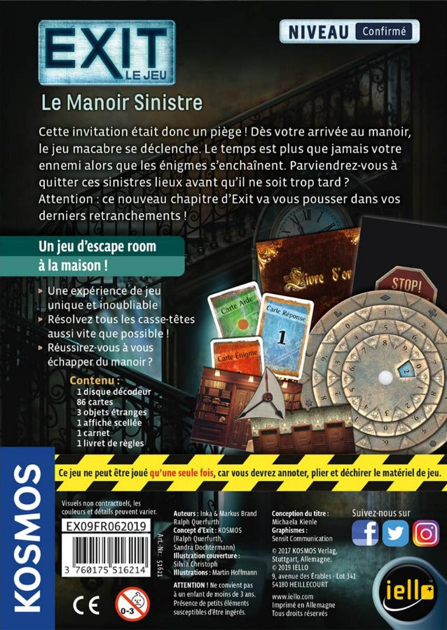 Exit: Le Manoir Sinistre (FR)