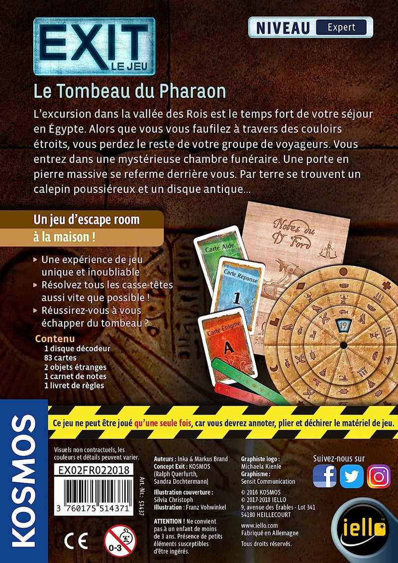 Exit: Le Tombeau du Pharaon  (FR)