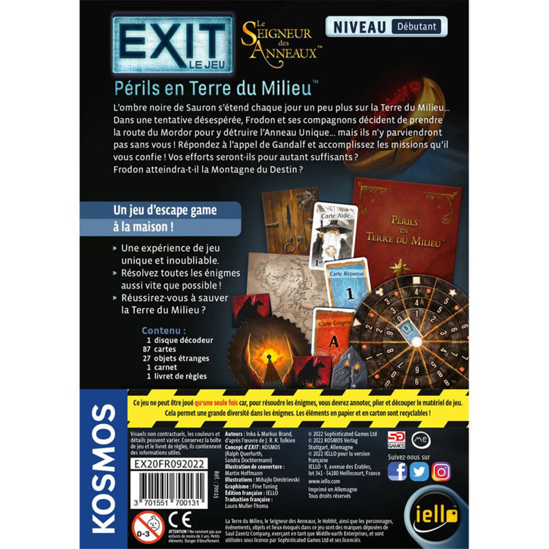 Exit: Seigneur des Anneaux - Périls en Terre du Milieu (FR)