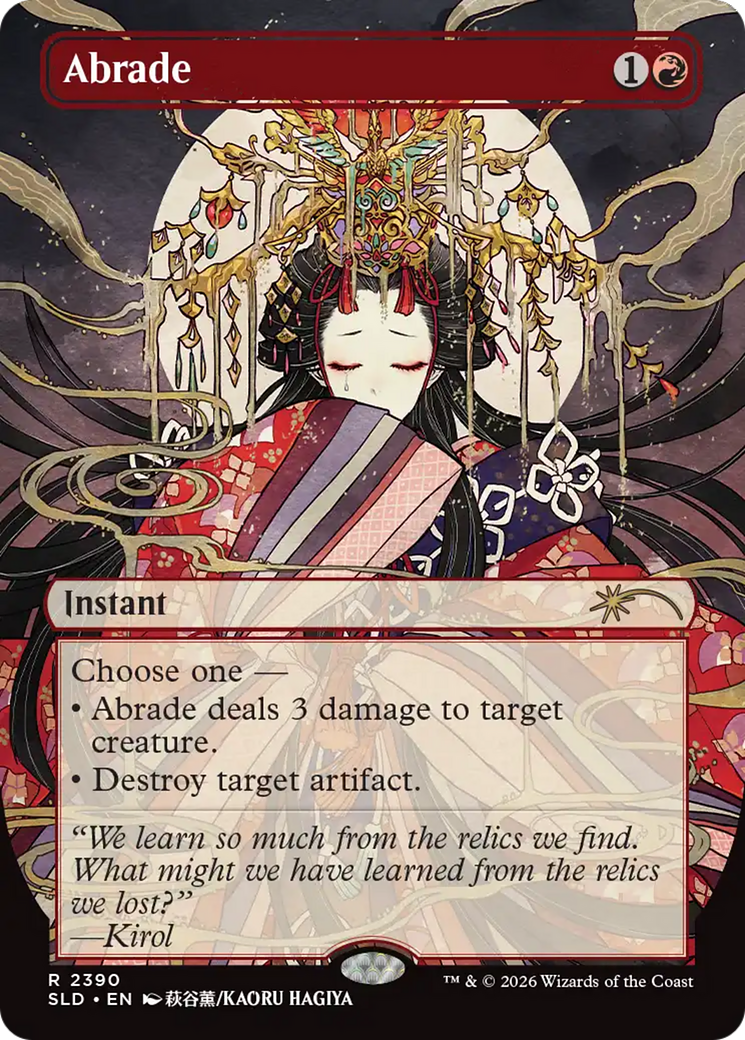 Abrade (2390) [Secret Lair Drop Series]