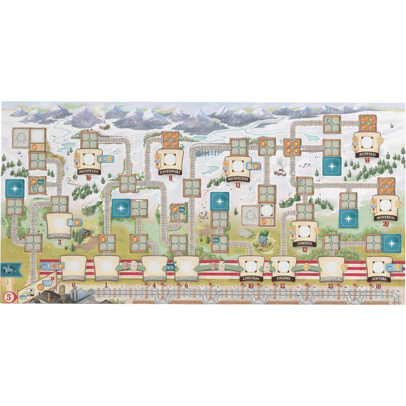 Great Western Trail 2e édition: Ext. Ruée vers le nord (FR)