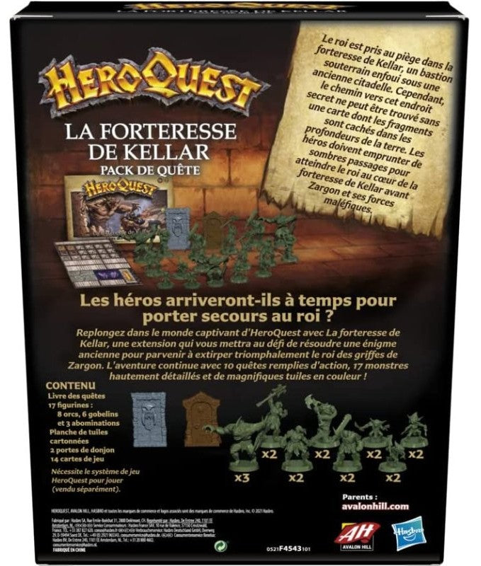 HeroQuest - Ext. 1: La Forteresse de Kellar (FR)