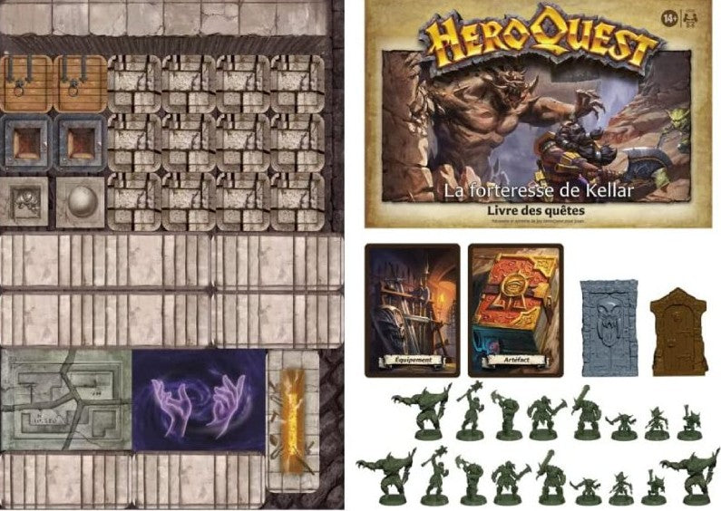 HeroQuest - Ext. 1: La Forteresse de Kellar (FR)