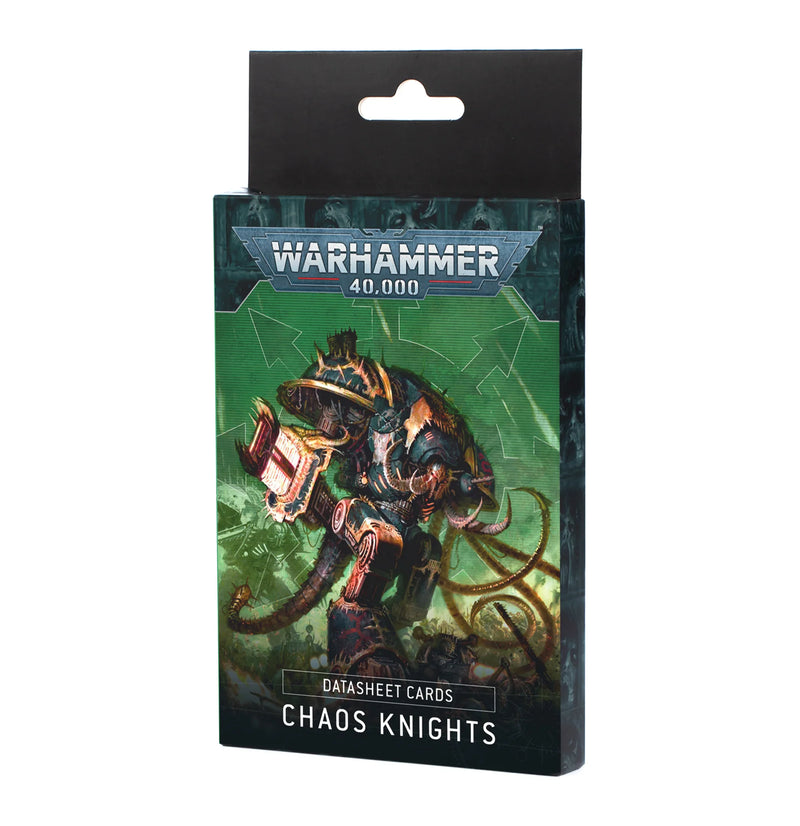 Warhammer 40K - Datasheet Cards: Chaos Knights