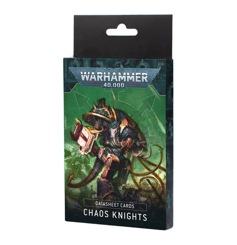 [Warhammer 40,000] Datasheet Cards: Chaos Knights