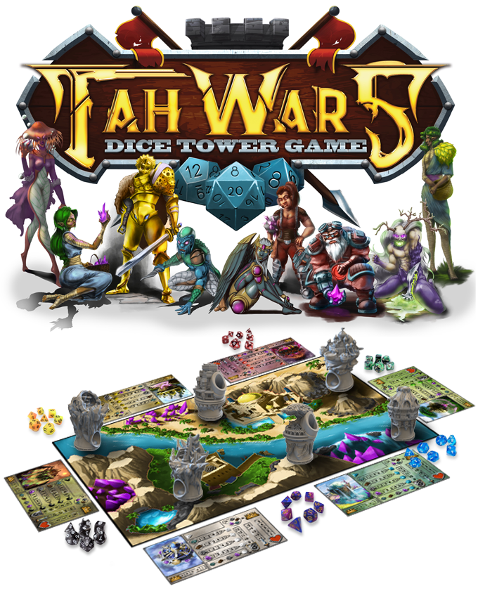 Tah Wars: A Dice Tower Game (ML)