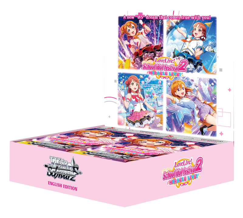 WS Love Live School Idol Festival 2 Miracle Live Booster Box (VO)