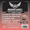 Mayday Games: Board Game 50ct Sleeves - Premium  (80mm X 80mm)