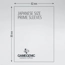 Sleeves: Gamegenic: Prime Japanese Sized Sleeves: Dark Gray (60)