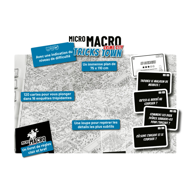 Micro Macro: Crime City - Tricks town (FR)