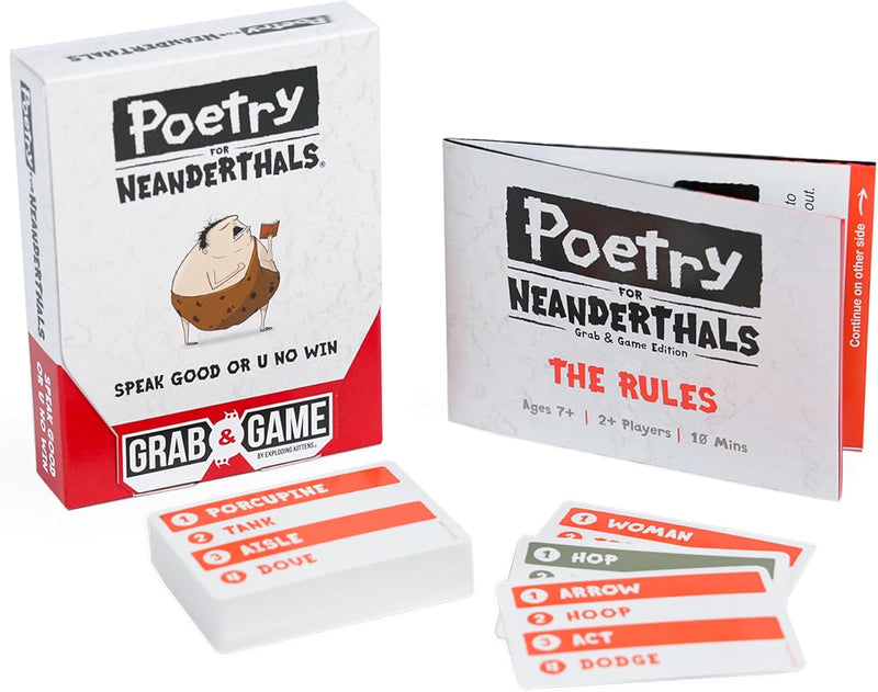 Poetry for Neanderthals