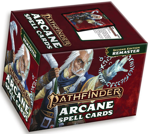 Pathfinder RPG 2E: Spell Cards - Arcane Remaster (V.O)