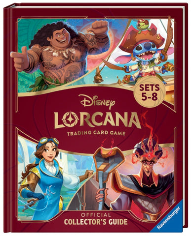 Disney Lorcana Official Collector's Guide Sets 5-8