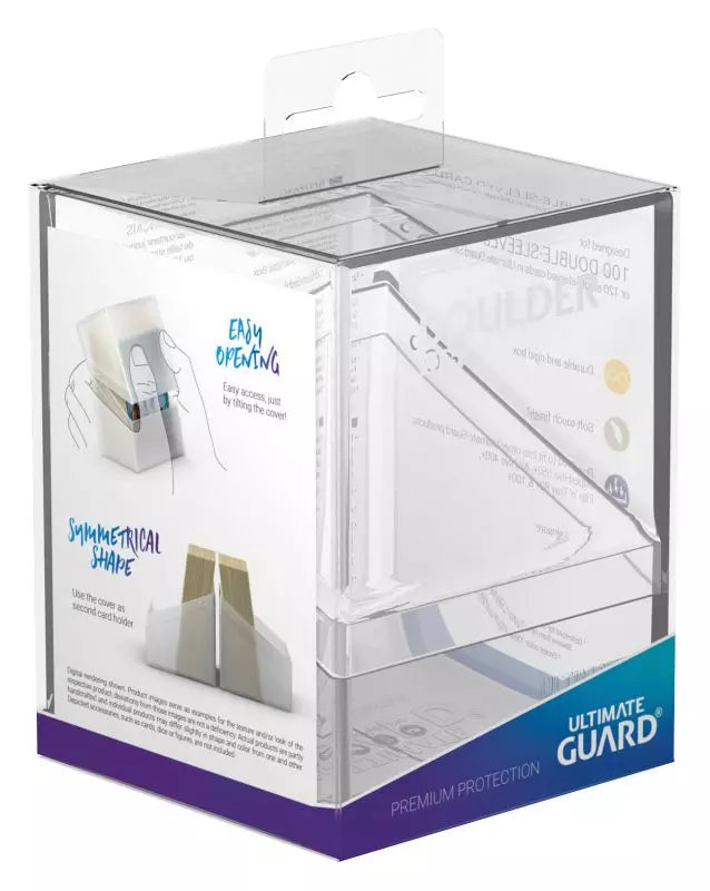 Ultimate Guard: Deck Case Boulder 100+ Clear