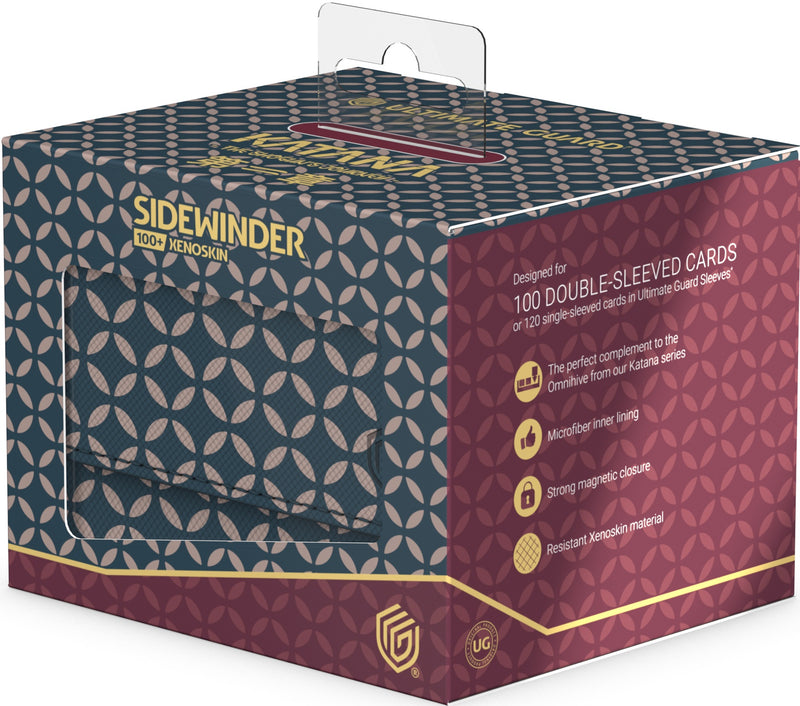 UG Deck Case Sidewinder 100+ Shogun's Journey II Shippou (Dark Blue/Dark Red)