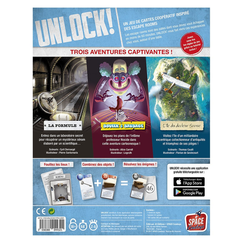 Unlock: Escape Adventures (FR)