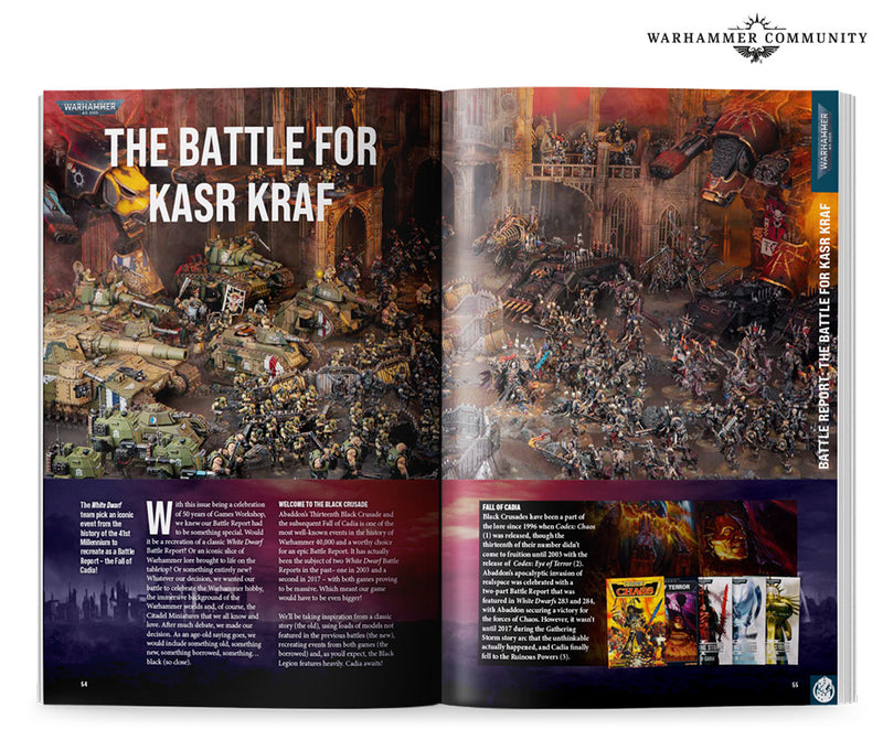 White Dwarf 518 – Discover 50 Years of Games Workshop History