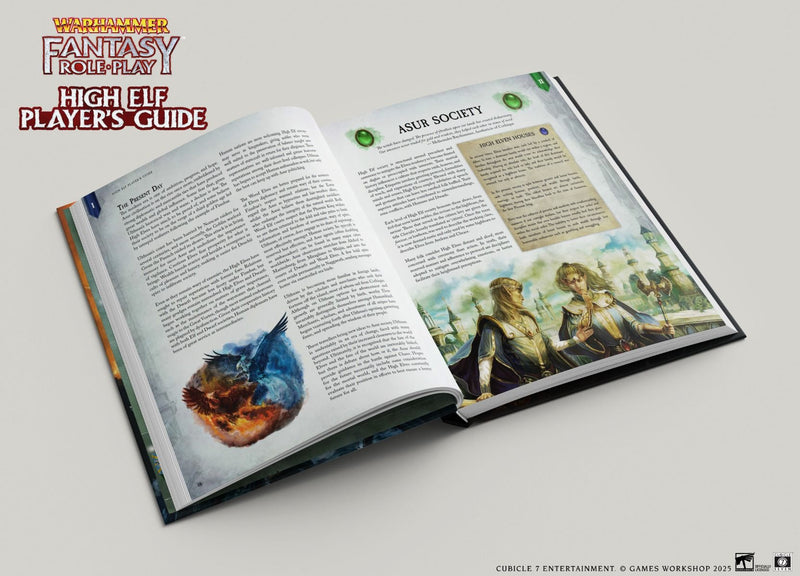 Warhammer Fantasy Roleplay: High Elf Player's Guide Collectors Edition