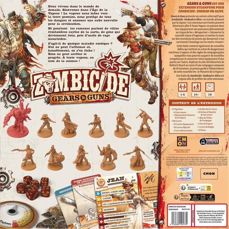 Zombicide - Undead or Alive : Gears & Guns