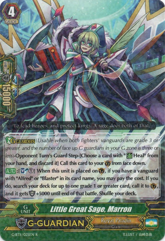 Little Great Sage, Marron (G-BT11/025EN) [Demonic Advent]