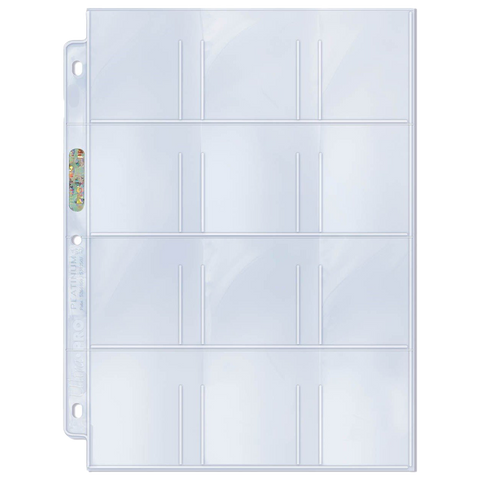 Ultra PRO: Platinum Hologram Standard 9-Pocket Page - 3-Holes