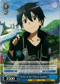 Kirito in the Flower Garden (SAO/S26-E073 C) [Sword Art Online Vol.2]
