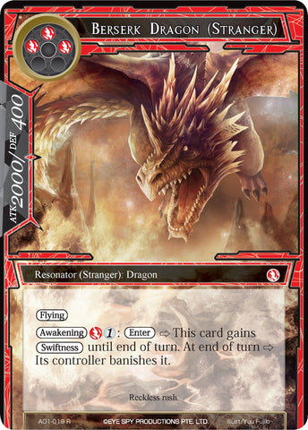 Berserk Dragon (Stranger) (AO1-019) [Alice Origin]