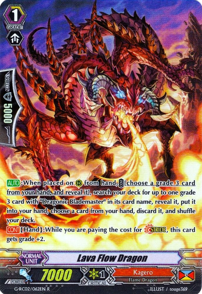 Lava Flow Dragon (G-RC02/062EN) [Revival Collection]