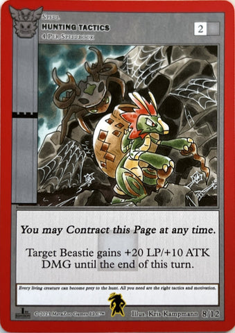 Hunting Tactics (Tahquitz) [Native: First Edition Release Event Deck]