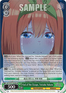 End of Her Escape, Yotsuba Nakano (5HY/W101-E039S SR) [The Quintessential Quintuplets Movie]