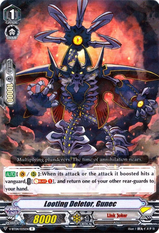 Looting Deletor, Gunec (V-BT04/035EN) [Vilest! Deletor]