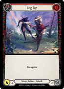 Leg Tap (Red) [KSU012-C] (Katsu Hero Deck)  1st Edition Normal