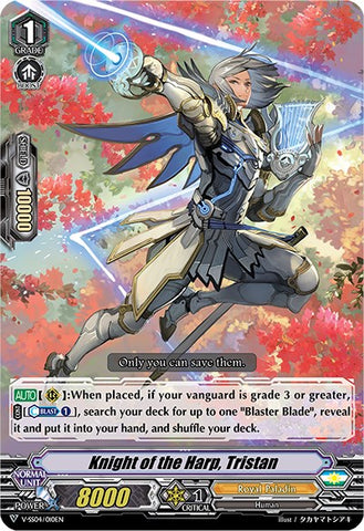 Knight of the Harp, Tristan (V-SS04/010EN) [Majesty Lord Blaster]
