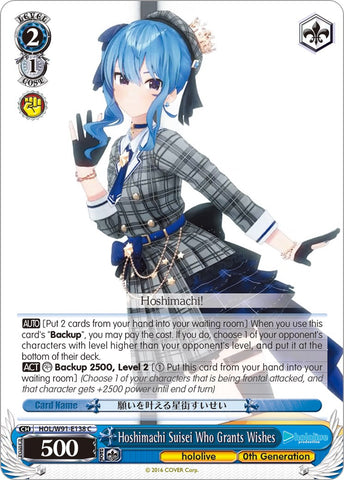 Hoshimachi Suisei Who Grants Wishes (HOL/W91-E138 C) [hololive production]
