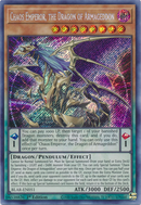 Chaos Emperor, the Dragon of Armageddon [BLAR-EN051] Secret Rare