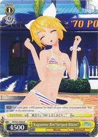 Kagamine Rin"Striped Bikini" (PD/S22-E004 R) [Hatsune Miku -Project DIVA- f]