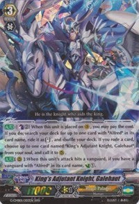 King's Adjutant Knight, Galehaut (G-CMB01/003EN) [Vanguard & Deletor]