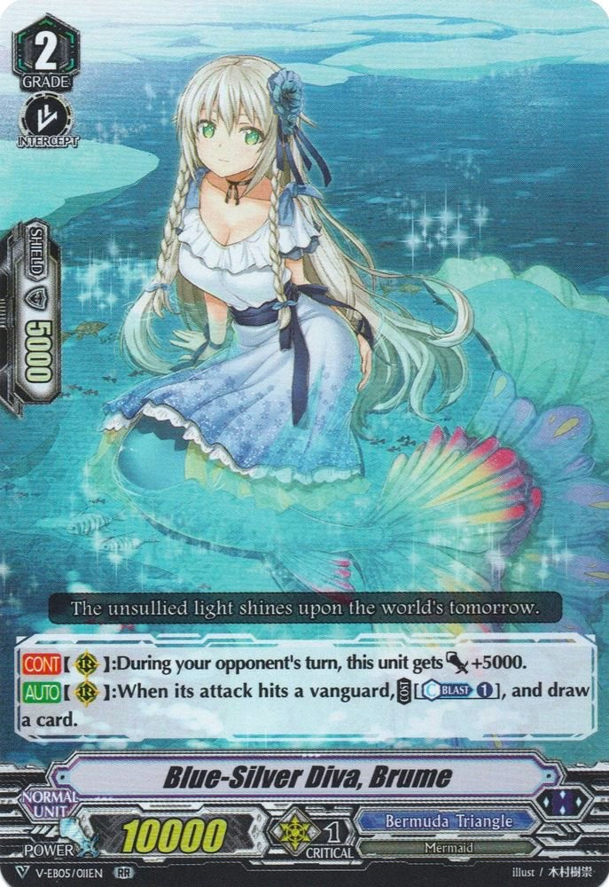 Blue-Silver Diva, Brume (V-EB05/011EN) [Primary Melody]
