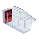 Ultra PRO: Card Box - Four Compartment (Clear)