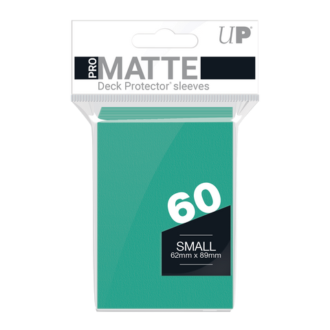 Ultra PRO: Small 60ct Sleeves - PRO-Matte (Aqua)