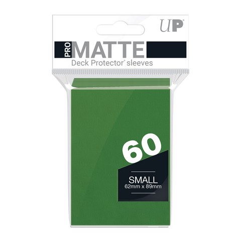 Ultra PRO: Small 60ct Sleeves - PRO-Matte (Green)