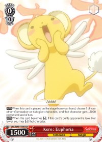 Kero: Euphoria (CCS/WX01-T08 TD) [Cardcaptor Sakura: Clear Card]