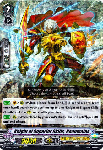 Knight of Superior Skills, Beaumains (V-EB03/006EN) [ULTRARARE MIRACLE COLLECTION]