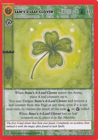 Sam's 4-Leaf Clover [Cryptid Nation: Second Edition]