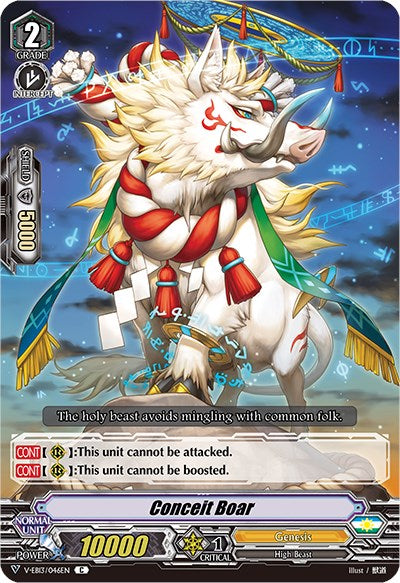 Conceit Boar (V-EB13/046EN) [The Astral Force]