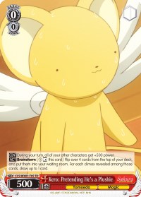 Kero: Pretending He's a Plushie (CCS/WX01-T05 TD) [Cardcaptor Sakura: Clear Card]