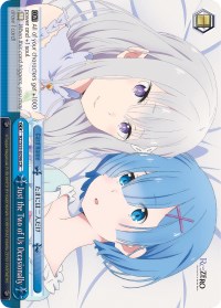 Just the Two of Us Occasionally (RZ/S55-E096 CR) [Re:ZERO Vol.2]