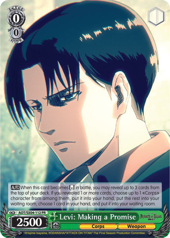 Levi: Making a Promise [Attack On Titan: Final Season]