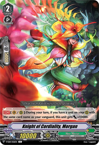 Knight of Cordiality, Morgan (V-EB14/056EN) [The Next Stage]